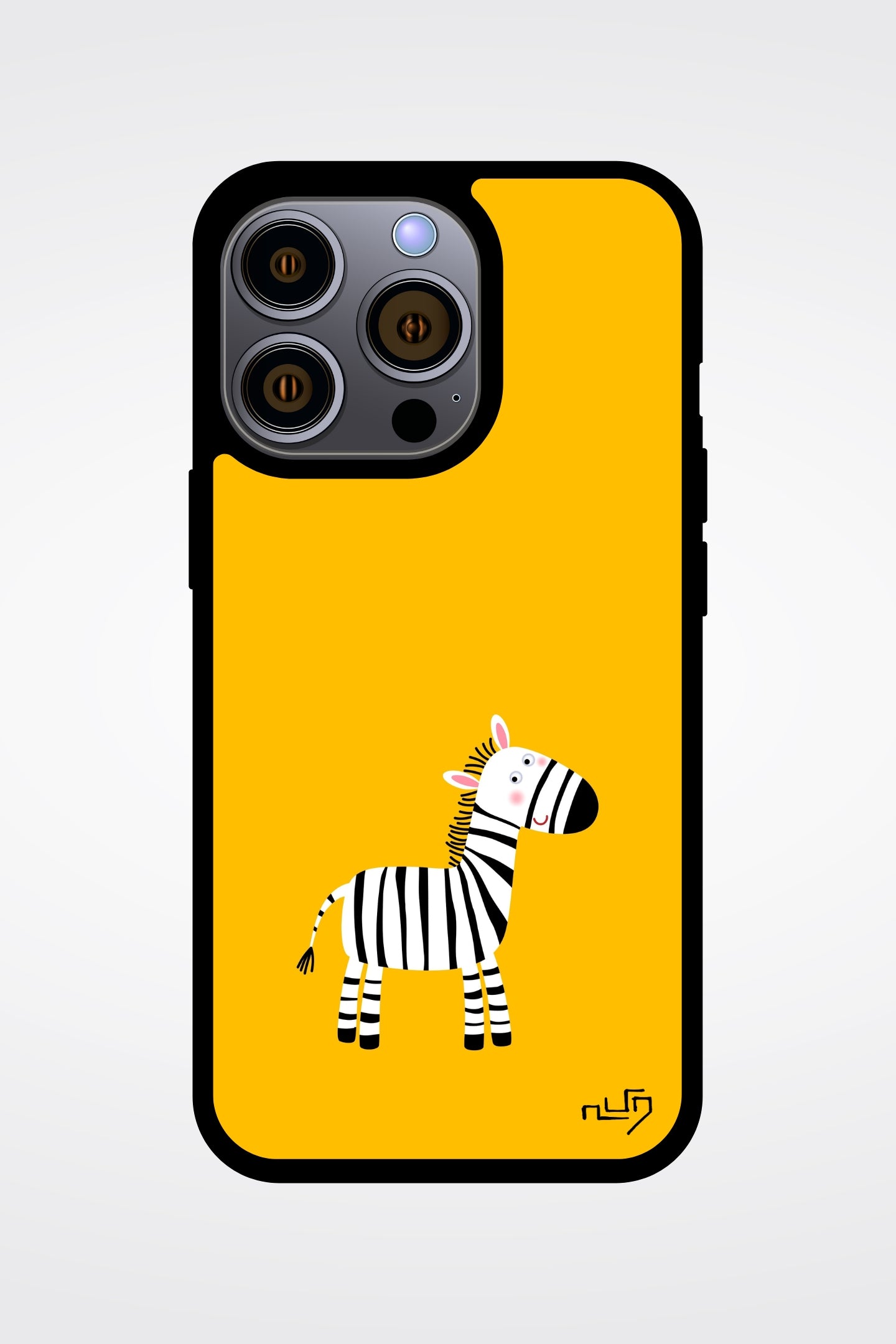 Adorable Baby Zebra iPhone Case - Veesheh