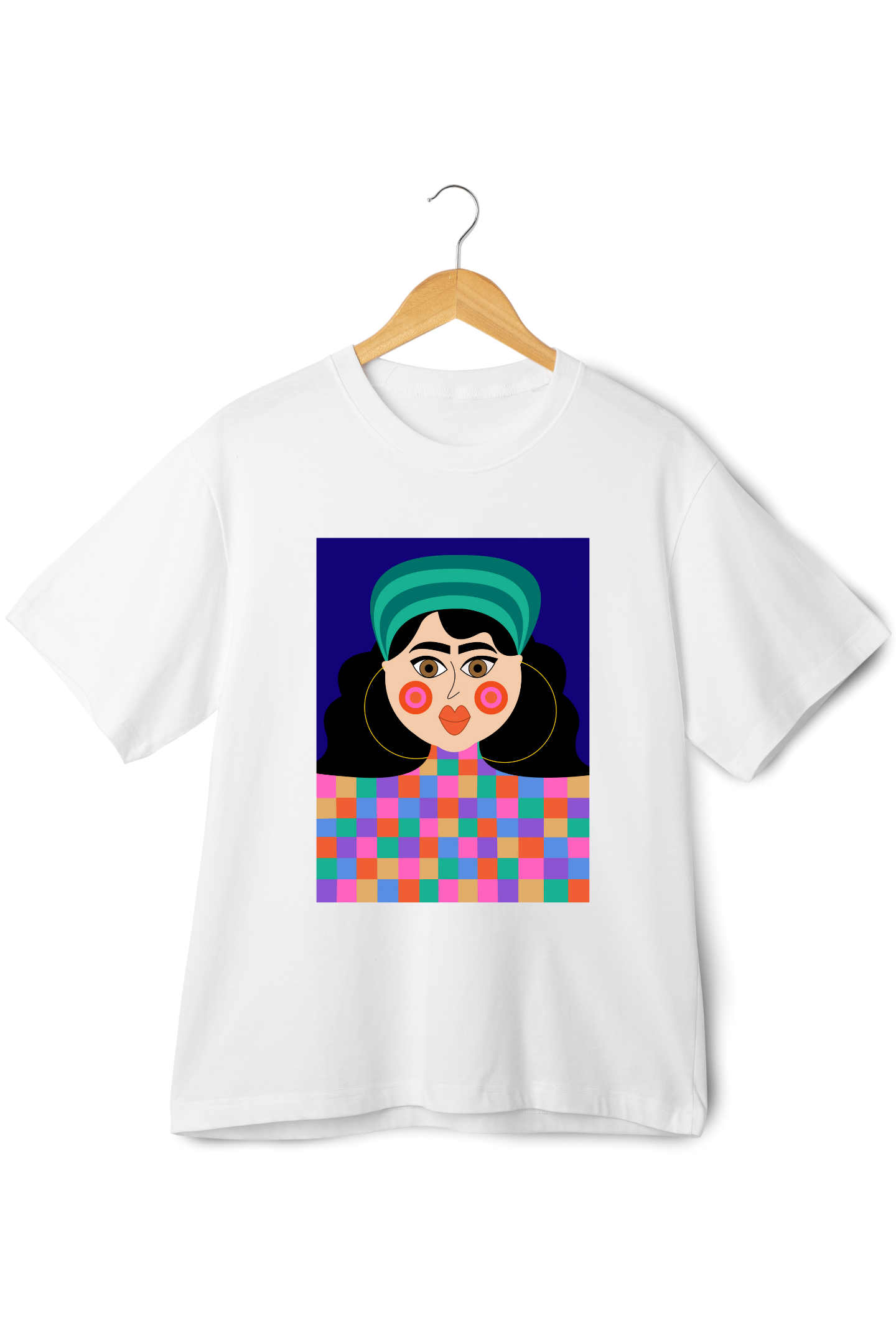 Girl Pop Art Design T-shirt - Veesheh