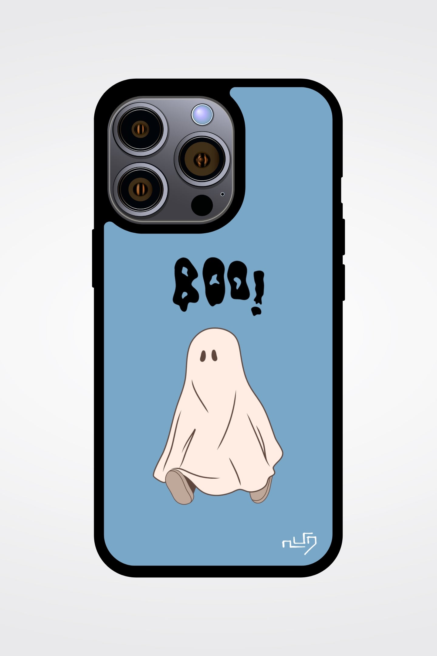 Boo-Saying Ghost iPhone Case - Veesheh
