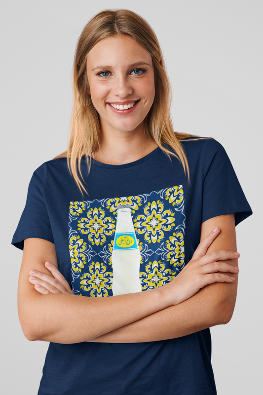 Unisex soft cotton T-shirt with Abali Doogh nostalgic graphic – Veesheh