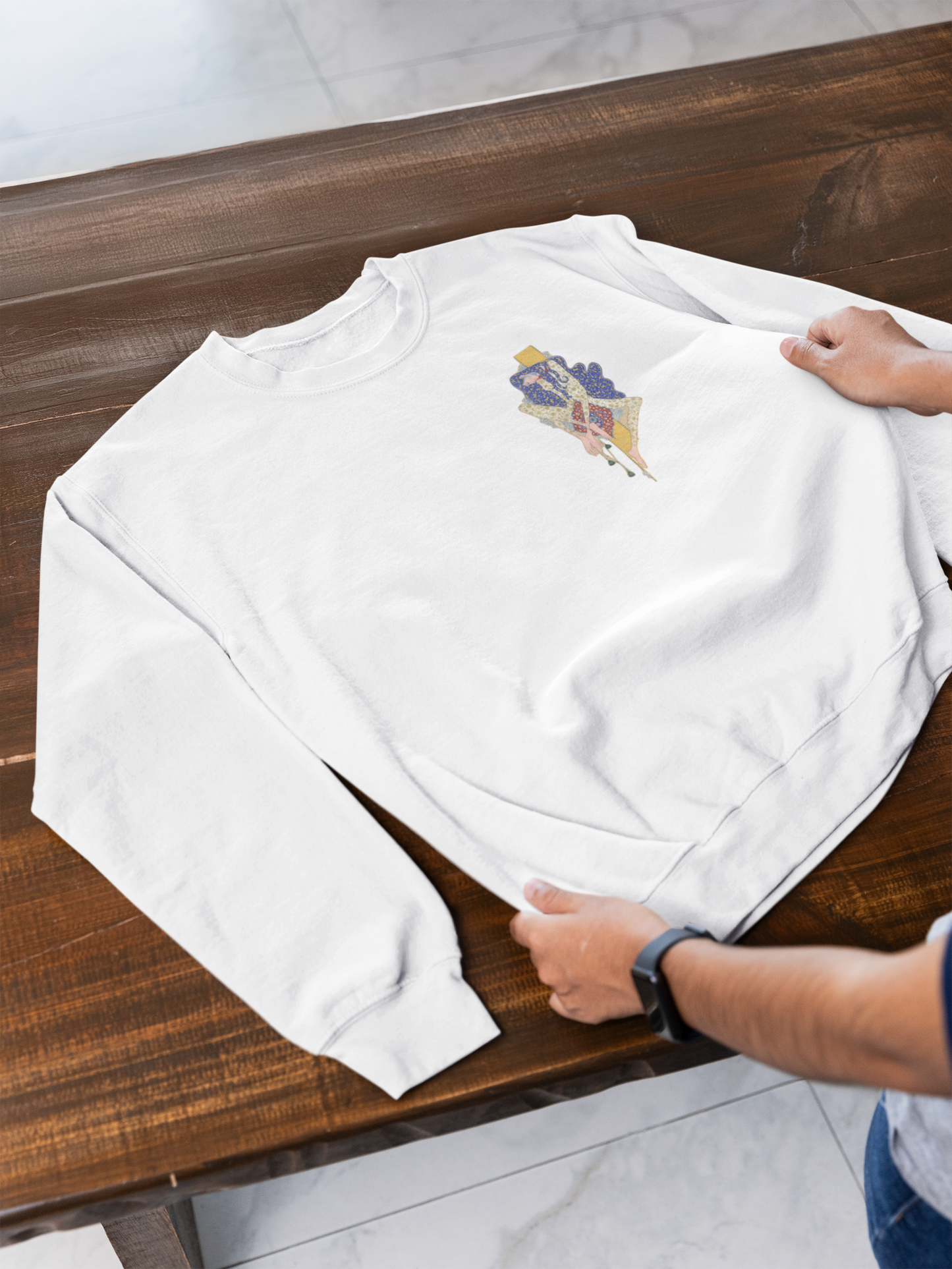 Persian Qajar Lady Sweatshirt – Artistic Heritage Crewneck