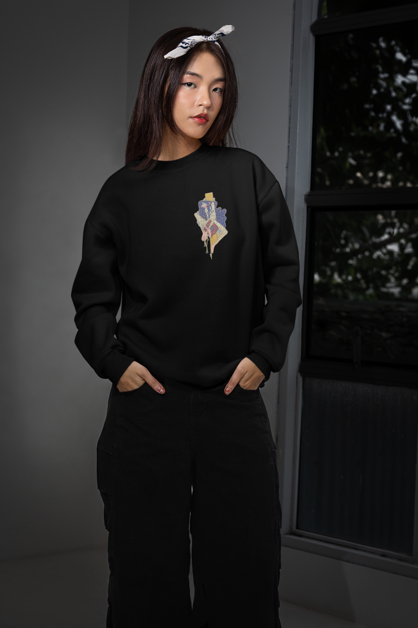 Persian Qajar Lady Sweatshirt – Artistic Heritage Crewneck