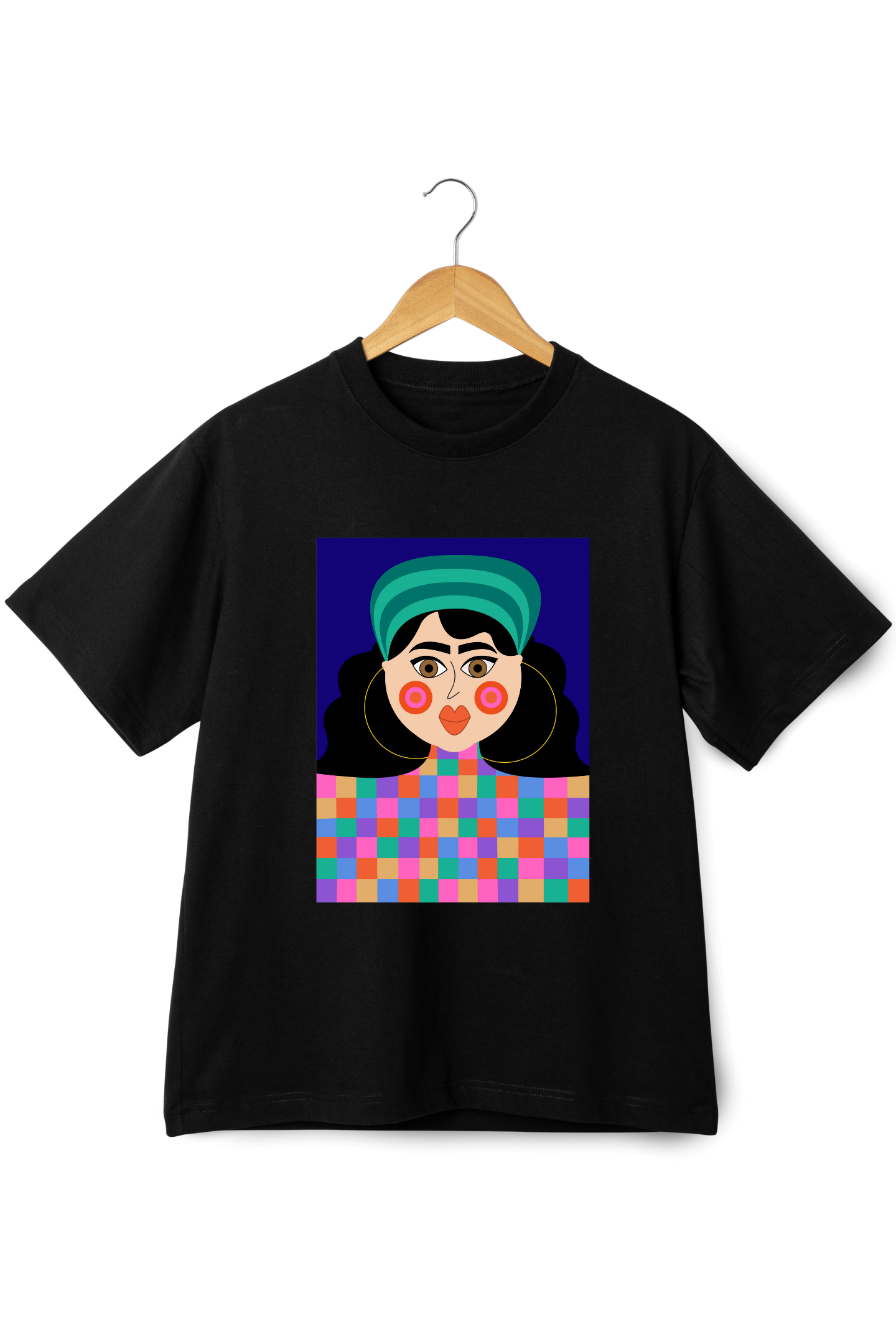 Girl Pop Art Design T-shirt - Veesheh