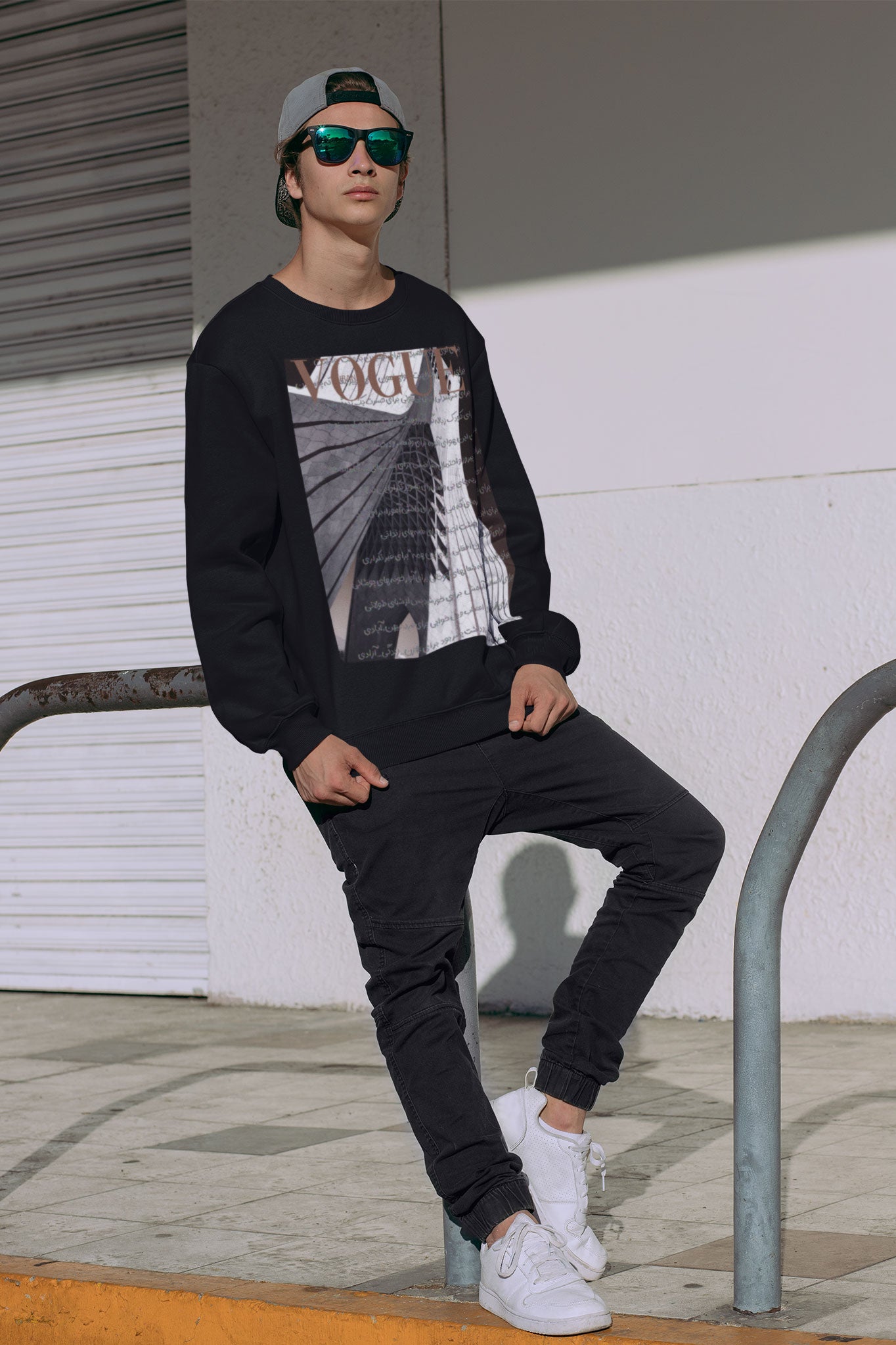 Baraye Lyrics – Iran Vogue Unisex Sweatshirt - Black, XL