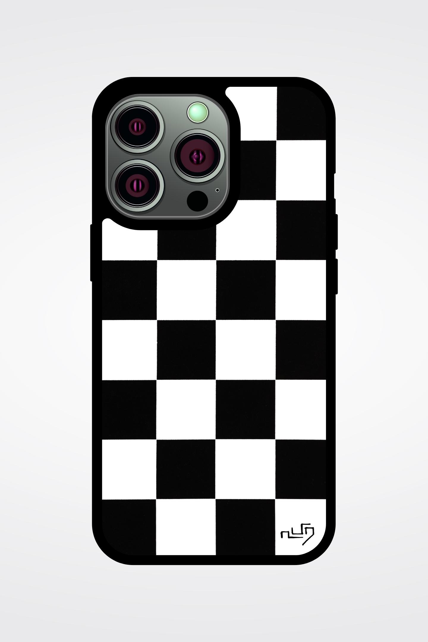 The Black and White iPhone Case - iPhone 12