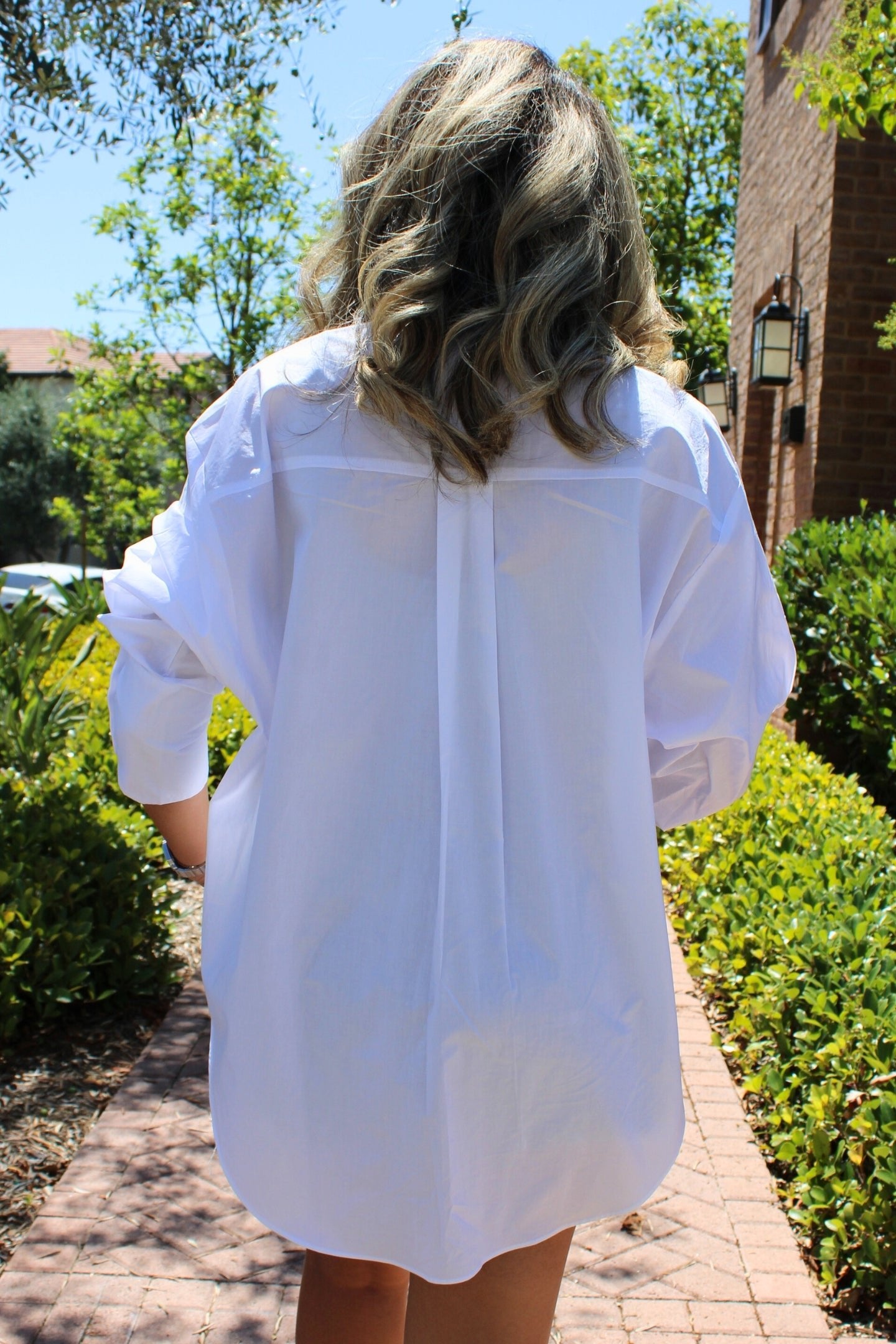 Cartoon Couture White Button Down Shirt - Veesheh
