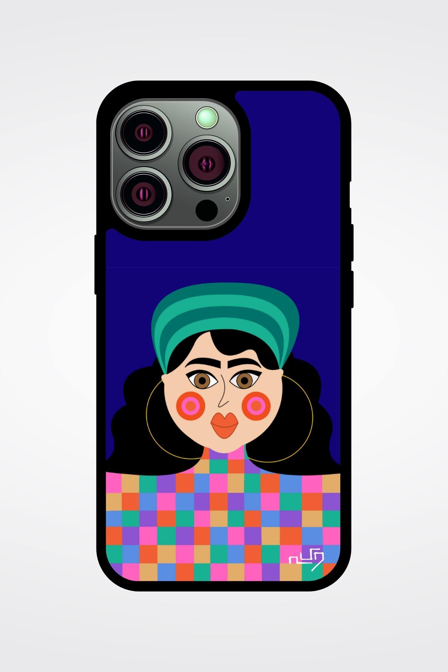 Girl Pop Art iPhone Case - Veesheh