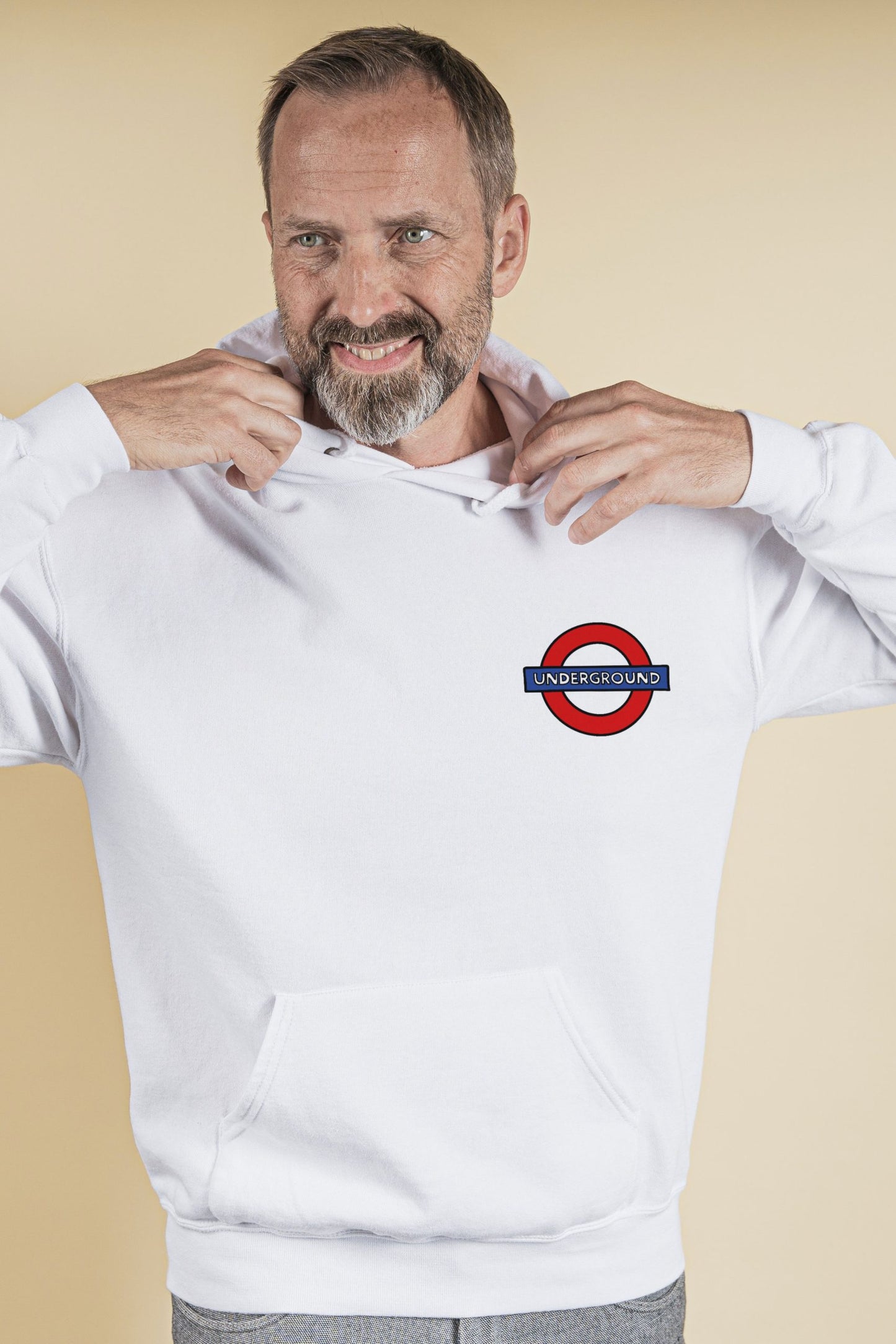 London Underground Graphic Unisex Hoodie - Veesheh