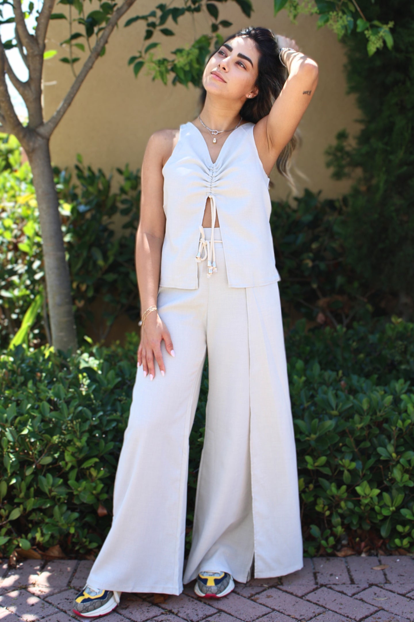 Luxe Linen 3 Piece Set - Veesheh
