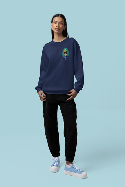 Royal Qajar Sweatshirt – Persian Heritage Graphic Crewneck