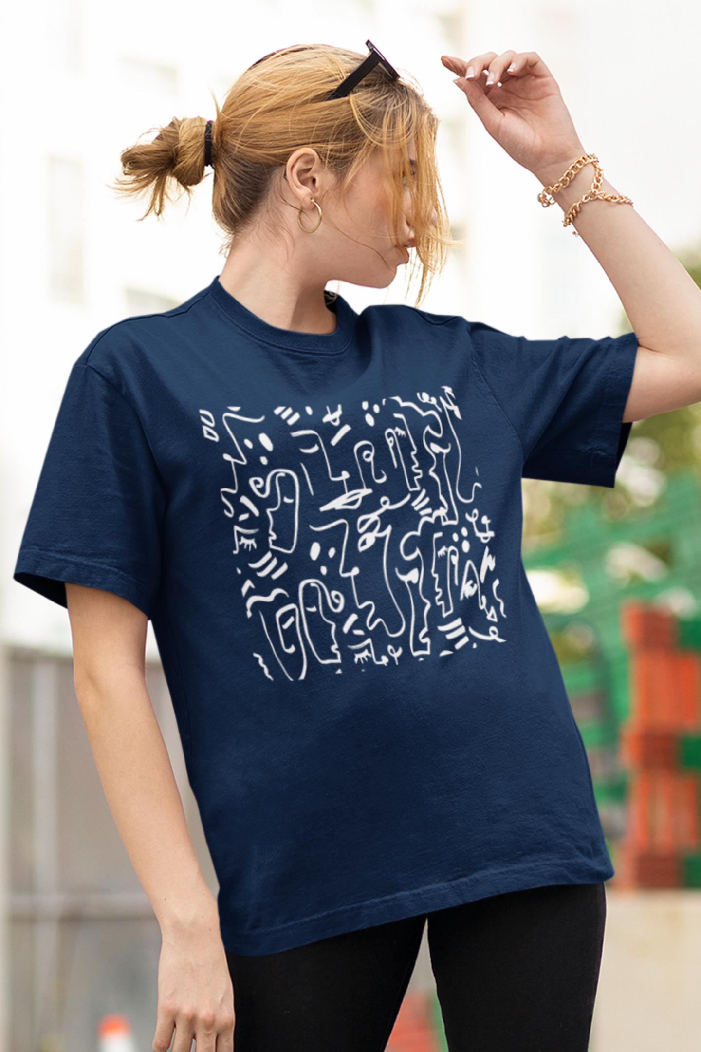 Faces of Abstraction T-shirt - Veesheh