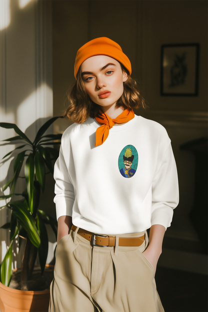 Royal Qajar Sweatshirt – Persian Heritage Graphic Crewneck