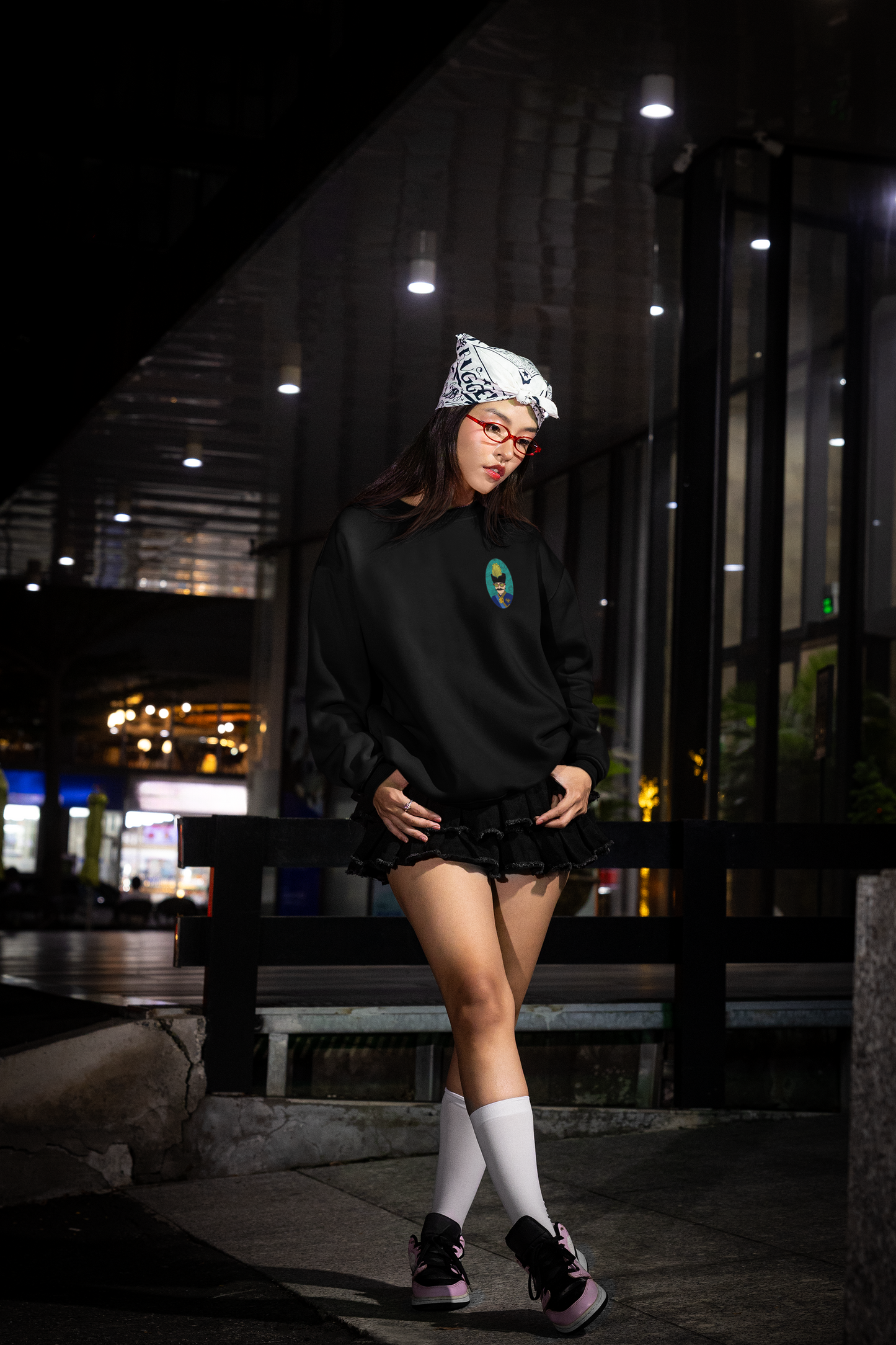 Royal Qajar Sweatshirt – Persian Heritage Graphic Crewneck